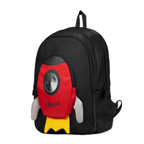 Image of F Gear Cocoa 23L Backpack|Soft Touch|Colourful & attractive theme brings a fun space-inspired look|with two Spacious Compartments,1 Front Pocket & Water Bottle Holder