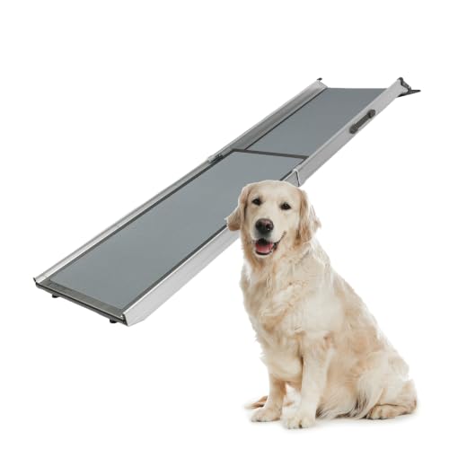 Solvit Deluxe Hunderampe, Teleskop Autorampe, Haustierrampe
