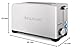 Taurus 960644000 1rebanada (S) 1050 W Edelstahl Toaster (1 Stück (S), Edelstahl, Edelstahl, Knöpfe, Rotation, 1050 W)