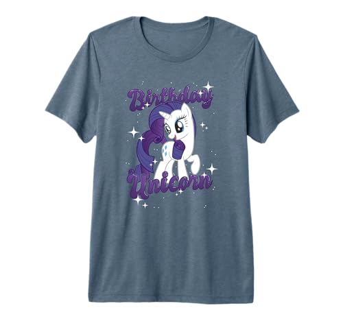 T-shirt My Little Pony Rarity vêtement anniversaire enfant et licorne premium