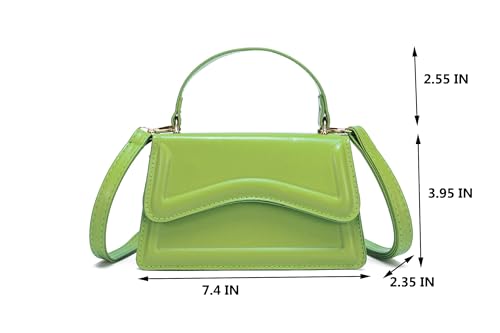 Image of SHUIANGRAN Stylish and Simple Crossbody Bag Small Square bag Purses for Women Satchel Shoulder bag Bag Purse