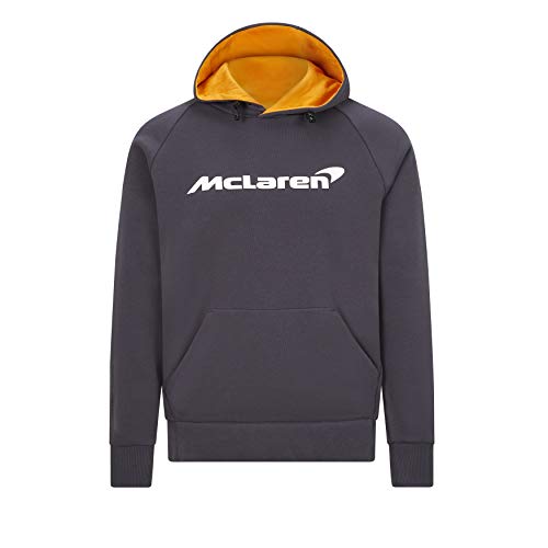 McLaren F1 Men's Essentials Sweatshirt Hoodie Anthracite (M)