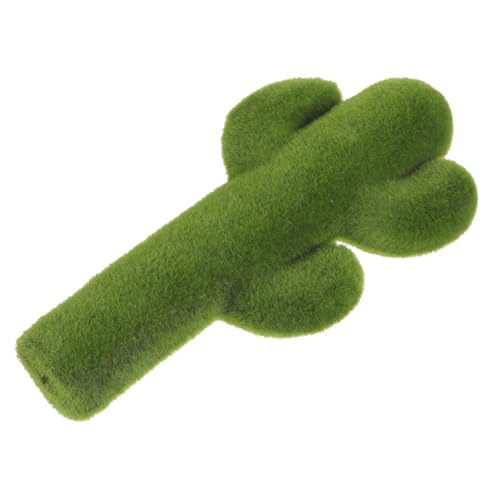 SUPVOX Realistic Fake Moss Cactus Moss Decor for Indoor Garden Cactus 10x18cm Table Decor