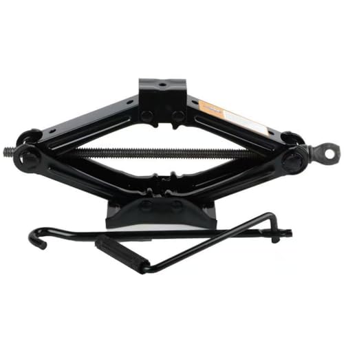 Scissor Jack 1 Ton Car Jack Labor-saving Design Lifting Screw Jack Wind Up Tools for Cars and Sports Utility Vehicles Tyre Repair Changing Tool
