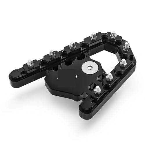 Repose-pieds et extension de pédale de frein en alu CNC pour BMW R1200GS et R1250GS