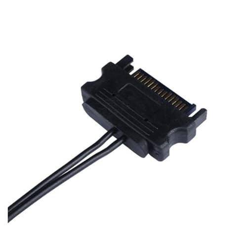 Cable Adaptador de Poder SATA 15-Pin a 6-Pin 6.7in miniatura 6