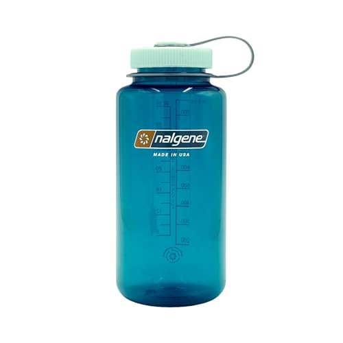 Image of Nalgene 32 oz Wide Mouth Water Bottle | BPA-Free, Durable & Leak Proof, Lightweight Bottle for Hiking & Gym, Work & Travel