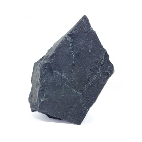 Schungit Rohstein | 100% Natürlicher Stein | Echter Schungit aus Karelien Russland | Wurzelchakra Wasser und Ladestein | firstonthesun (1 Stein [2cm-4cm])