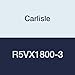 Carlisle R5VX1800-3 Rubber Power-Wedge Cog-Band Banded Belt, 3 Bands, 5/8" Width, 17/32" Thickness, 181.1" Length