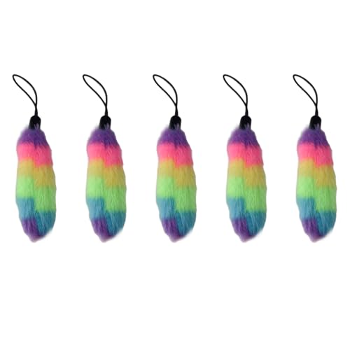 Image of CATPICK 5-Piece Tail Cat Teaser Toys Door-Mounted Interactive cat Toy Accessory Electric Interactive cat Toy Accessory