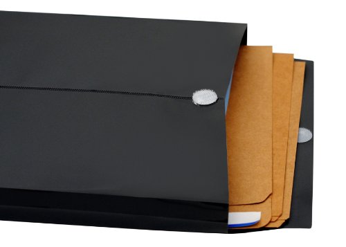 Lion File-N-Send Poly Inter-Office Envelopes, 10 X 13 Inches, Opaque Charcoal Gray (Black), 6 Ea/Pack, 1 Pack (22700-Cg) #TOP2