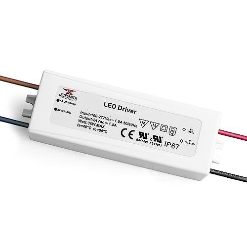 Image of Ironsmith Lighting Products Constant Voltage LED Driver Transformer (24 Volt | 22 Watt | Dimmable - Constant Voltage)