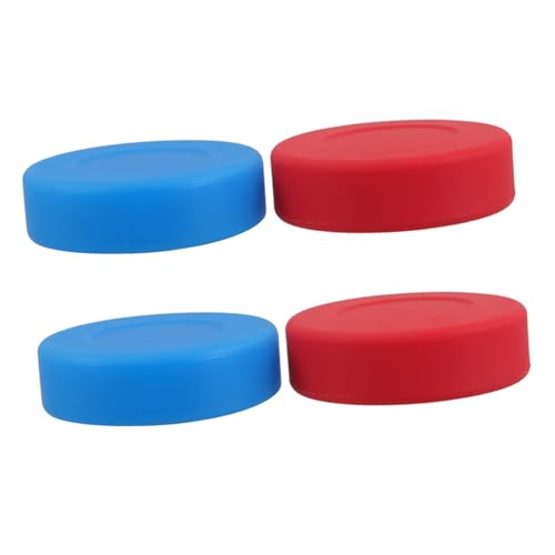 NAMOARLY Hockey Pucks Pcs Matte PVC Pucks Glow for Ice Hockey Training Floor Games
