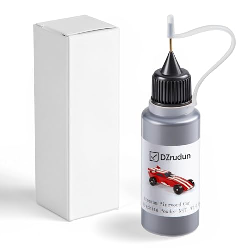 DZrudun Graphite Powder 0.5oz Dry Powdered Graphite Lubricant for Locks