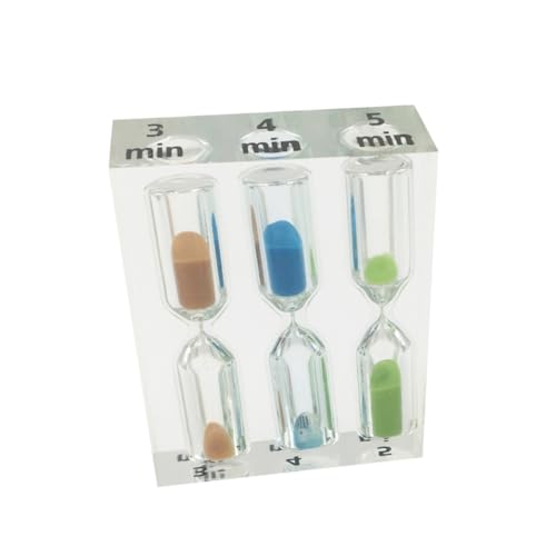 Stück Kinderuhr, Zahnbürsten-Timer für Kinder, Timer für Kinder, Eieruhr, Schreibtisch-Timer, Zahnbürsten-Timer, Kinder-Zahnbürsten-Timer, Kinderuhr, Sanduhr, Timer, Kristall-Kind- – Bild 5