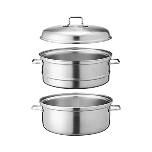 Cuiseur vapeur induction double couche en acier inoxydable épais - 3