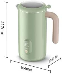 Automatic Heating Mini Rice Cereal Soymilk Machine Small Household Broken Wall Filter-Free Single Magic Food Cup(Black)