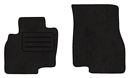 Vorne Velour Fußmatten Satz für Mitsubishi Grandis (2004-2011) - 2-teilig - Passgenau