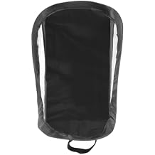 lasuroa Cell Phone Sun Shade, Car Phone Sunscreen Cover Black Mobile Phone Umbrella Cover Cloth Glare Blocking Phone Stand Sun Shield to Block Sunlight for Car Motorcycle