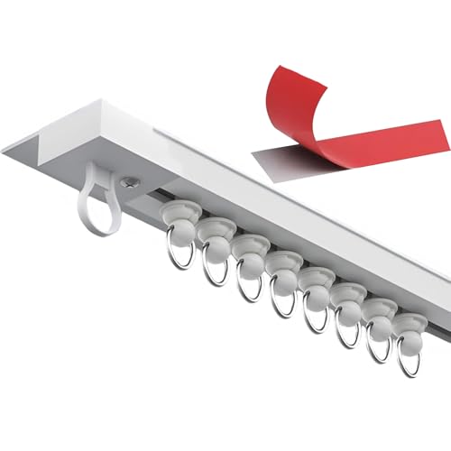 Tringle à rideaux double pour plafond rail séparateur de pièce