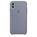 Dawsofl Soft Silicone Case Cover for Apple iPhone Xs Max 2018 (6.5inch) Boxed- Retail Packaging (Lavender Gray)