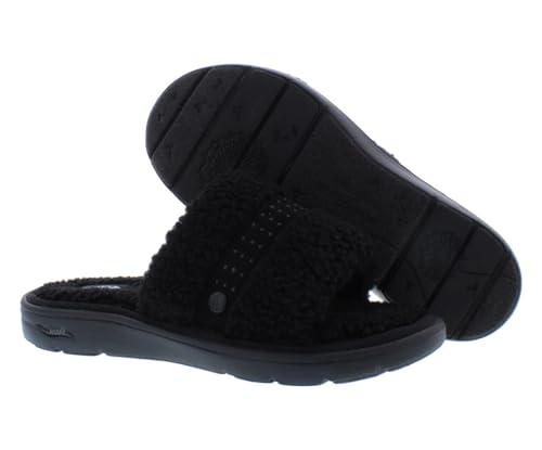 Skechers Arch Fit Lounge-Snuggle Down Womens Shoes, Black2