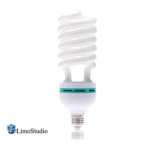 LimoStudio 45 Watt, 6500K Fluorescent Daylight Balanced Light Bulb for Photography and Video
