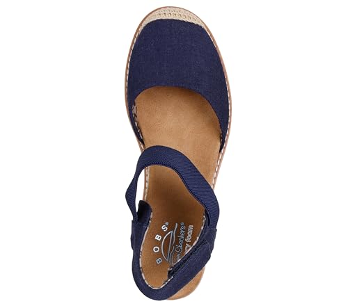 Skechers BOBS Damen Sandalen 38 EU Desert Kiss Sun Shining, Geschlossene Zehenpartie, Memory Foam Innensohle – Ansicht 4