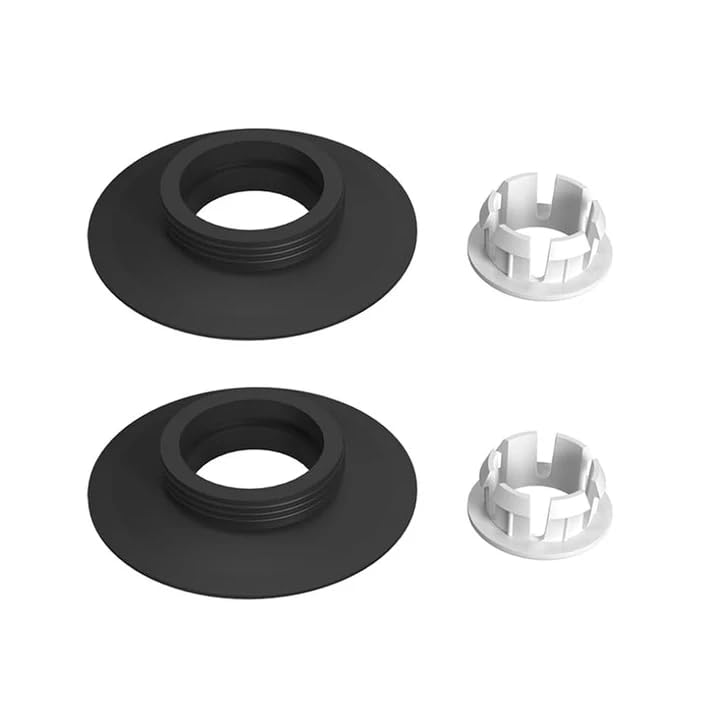 Flush Valve Seal Compatible with Ideal Standard Toilet Cistern Replacement Seal & Clip for Ideal Standard Armitage Shanks Flush Valves SV01967SV93467EV98167 (2)