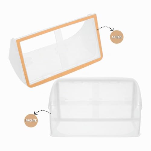 Miniatura 8 de Diyeah Caja De Enchufe Impermeable Tipo 86 Con Diseño Inclinado Protector Exterior De Plástico Transparente Para Doble Interruptor Resistente Al Agua