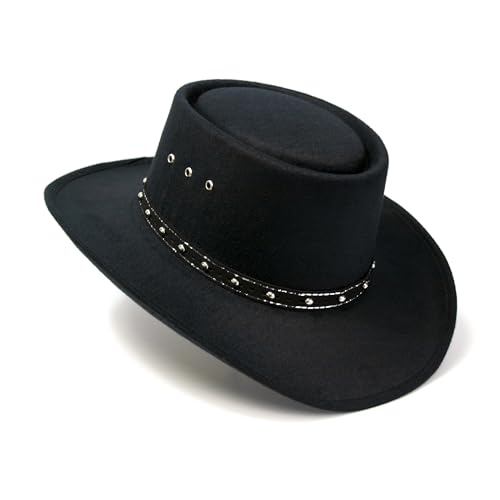 Western Express Faux Felt Gambler Cowboy Hat | Classic Cowboy & Cowgirl Hats for Kid's2