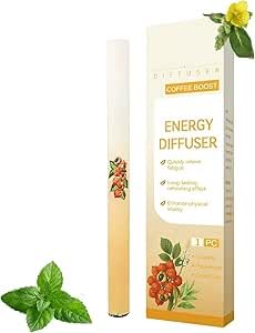 Penna diffusore di erbe, inalatore di verbasco per purificare i polmoni, inalatore per favorire il sonno, migliora la respirazione, rinfresca l'aria, aiuta a respirare meglio