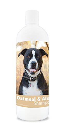 Healthy Breeds Dog Oatmeal Shampoo with Aloe for Pit Bull - Over 75