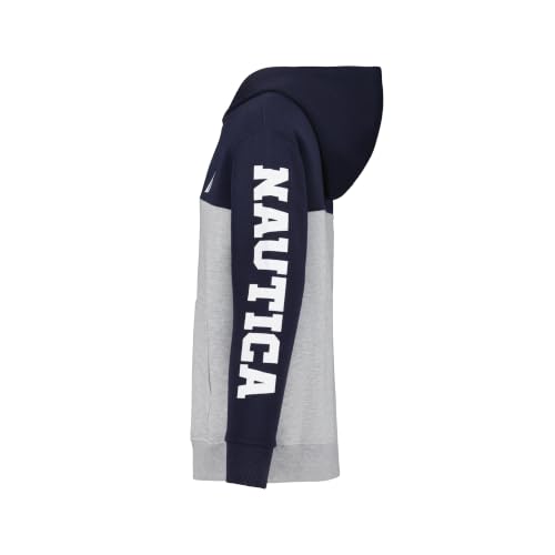 Image of Nautica Boys' Pullover Fleece Hoodie Sweatshirt