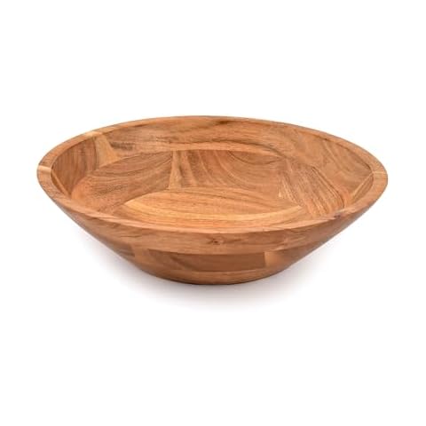 Samhita Acacia Wood Serving Bowl Cover