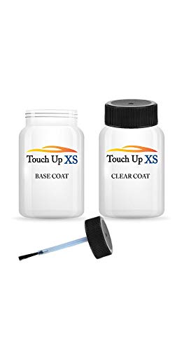 TouchupXS-Perfect Match for Acura All Models B41 Antique Blue 2oz Basecoat and Clearcoat with E-Z Dabber