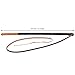 Horse Whip Training Stick 53×3×3 Dog Training Whip Leather Pet Leashes for Medium Large Dog The End Color Random