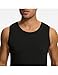 GYS Bamboo Viscose Tank Tops Men Casual Sleeveless Soft and Comfy Men's Pajama Tops, Black, Large