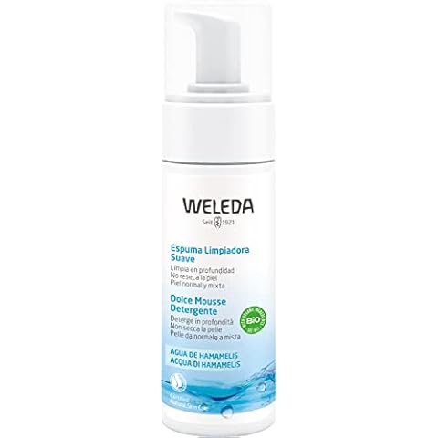 WELEDA Espuma Limpiadora Suave con Hamamelis BIO y Extracto de Hojas de Rosa Mosqueta (1x 150 ml) Cover