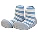 Produktbild Attipas Natural Herb (Blau, 25.5) - Ergonomische Baby Lauflernschuhe | Kinder Barfußschuhe Hausschuhe