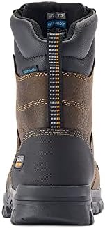Ariat Mens Treadfast 8" Waterproof Steel Toe Work Boot Dark Brown 15 | Image 2