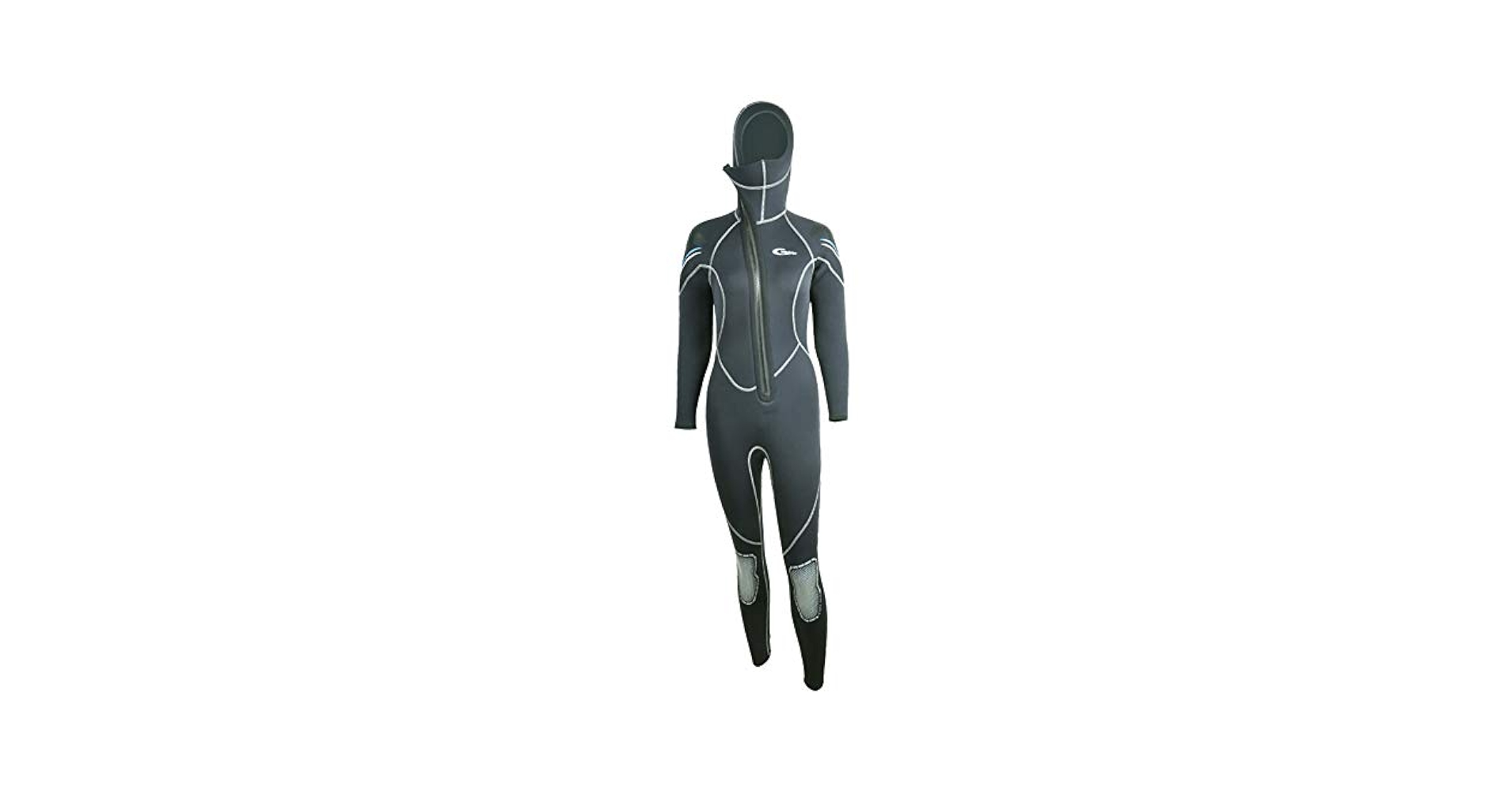 Ultra Stretch 5mm Neoprene Wetsuit, Winter Warm Full Body Diving Suit