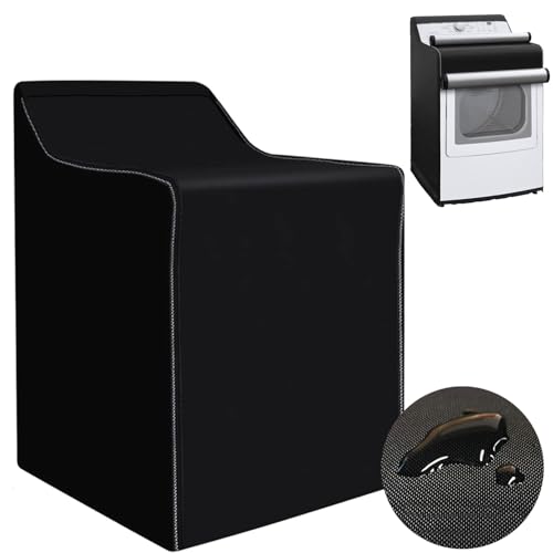 Catálogo de lavadora secadora precios para comprar online. 49 Funda para Lavadora, Cubierta para Lavadora y Secadora Exterior y Secadora Anti-UV, Impermeable y a Prueba de Polvo con Cremallera, 210D Oxford, Resistente al Sol y Viento, 75 x 73...