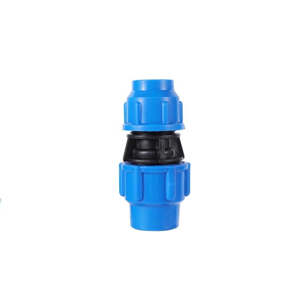 MiJunHD PE Pipe Reducing Straight Connector,32mm to 25mm Reducer Coupler Connection Plastic Quick Fittings for Garden & Agriculture Watering (1 Piece)