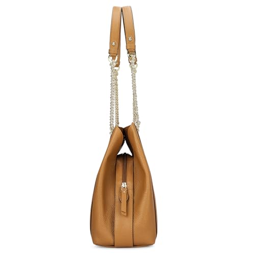 Image of Da Milano Leather Shoulder Bag for Women (00846OL)