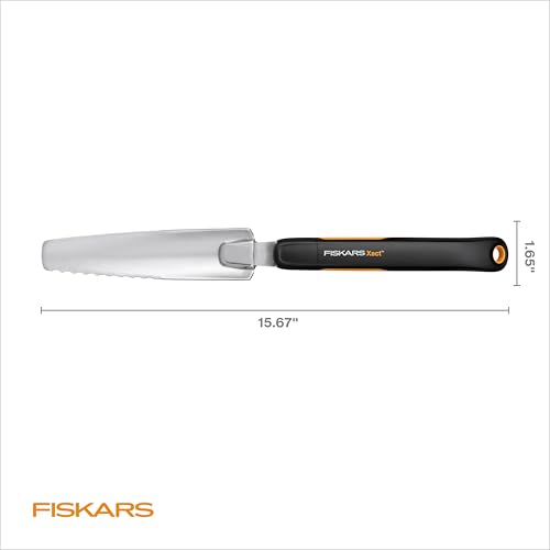 Fiskars Xact Hand Weeder, Stainless Steel Blade Garden Tool - image 6