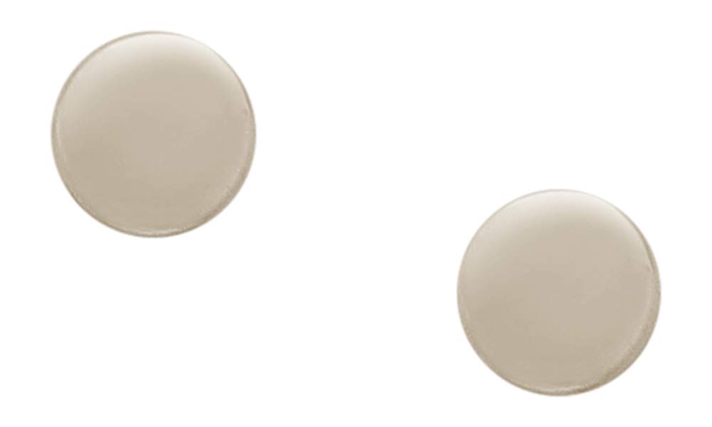 AG2AU Pink Gold Plated Sterling Silver Tiny Dot Stud Earrings