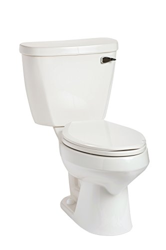 Mansfield Plumbing 382.387RH.WHT Summit EL 1.28 Toilet, White