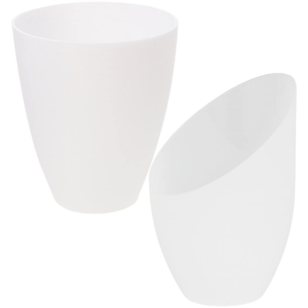 OSALADI 2Pcs Plastic Lampshade Horseshoe Lamp Over Replacement Lamp Shade for Pendant Floor Light Cover Multi Head Stand up Lamp Hotel Home Decor