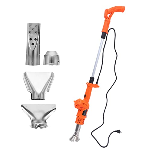 BCOATH Multipurpose Electric Thermal Weeder Hot Air Blower Grass Burner for Garden and Patio Us Plug Durable Construction Comfortable Grip for Easy Removal